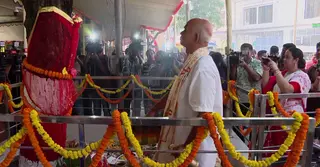 মহাষষ্ঠীর মধ্য দিয়ে শুরু শারদীয় দুর্গোৎসব